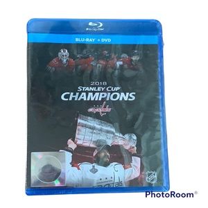 🆕 WASHINGTON CAPITALS STANLEY CUP CHAMPIONS 2018 Blu-Ray/DVD. Sealed